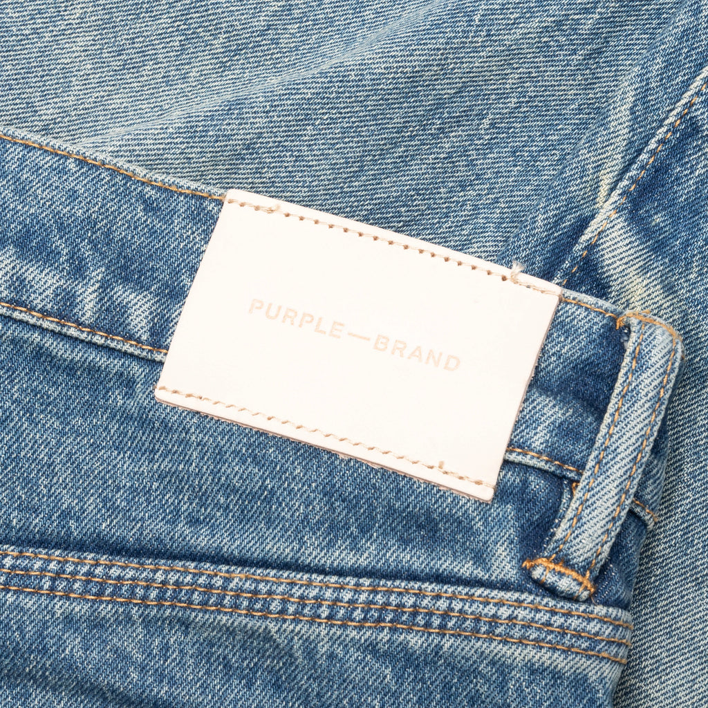 Vintage Knee Blowout Mid Indigo 2