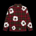 Denim Tears Cotton Wreath Pajama Shirt Olive Red