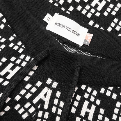 H Knit Short Black
