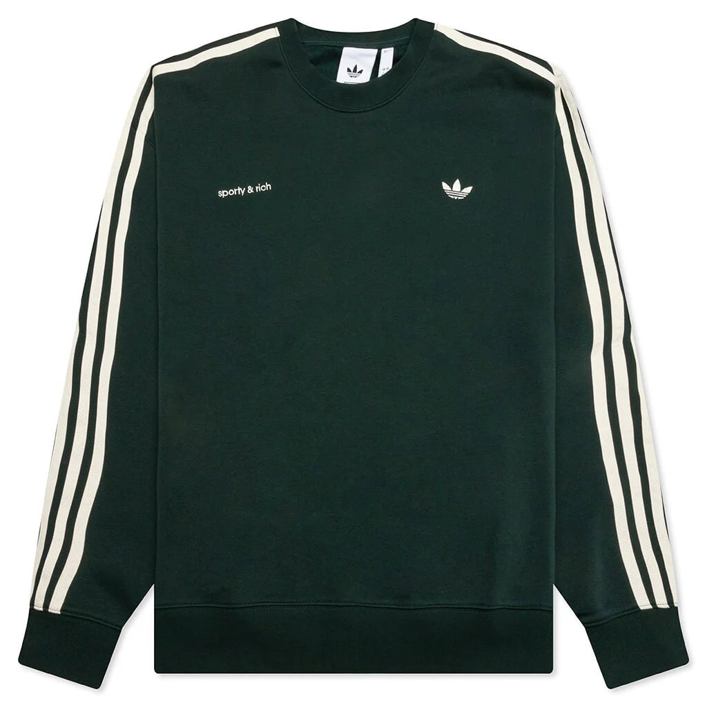 Adidas x Sporty Rich Sweatshirt Shadow Green