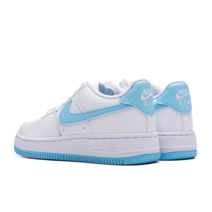 Air Force 1 LV8 GS White Aquarius Blue White