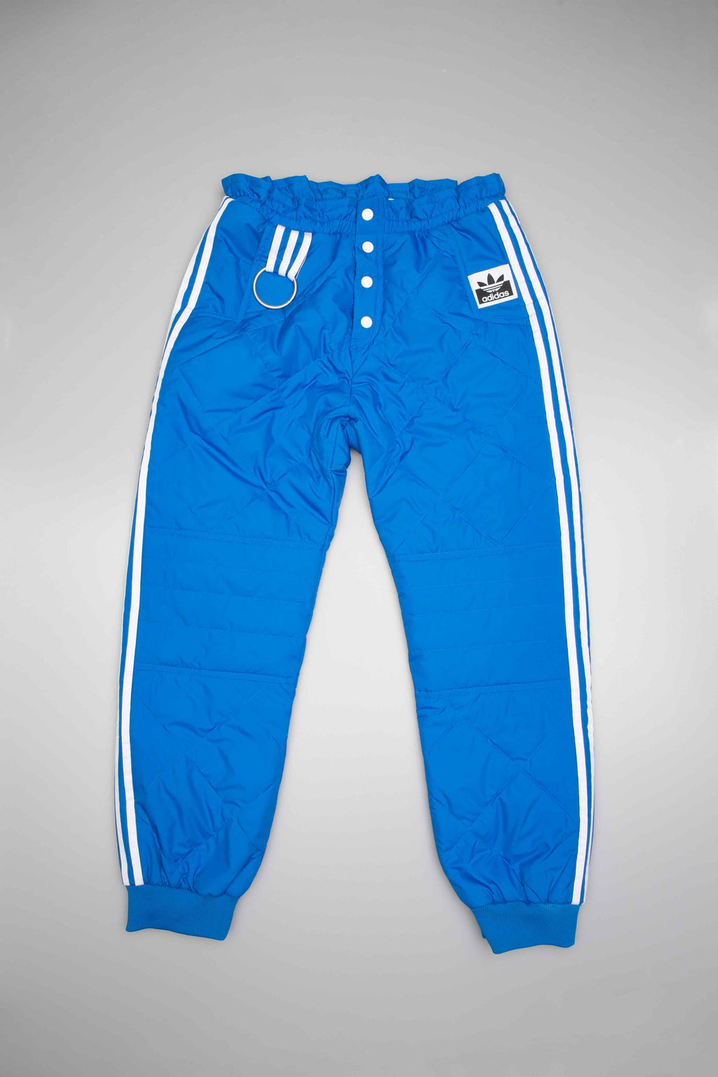 Olivia Oblanc X adidas X Kendall Jenner Quilted Womens Track Pant Blue