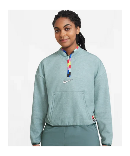 Nike FC Dri FIT Womens 1 4 Zip Jacket