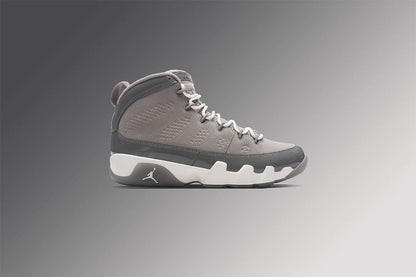 Air Jordan 9 Retro Cool Grey Medium Grey Cool Grey White