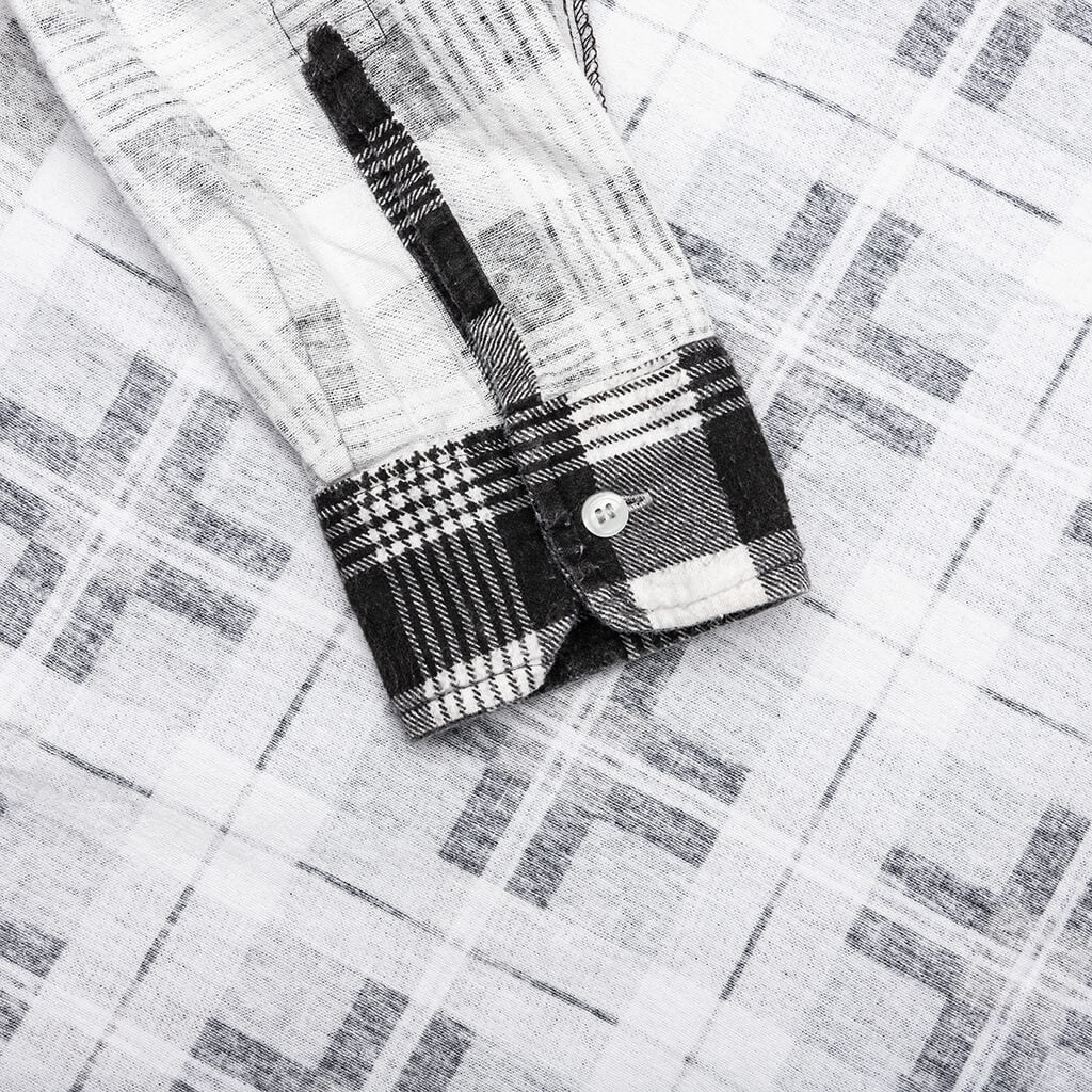 Ribbon Wide IO Flannel Shirt Assorted
