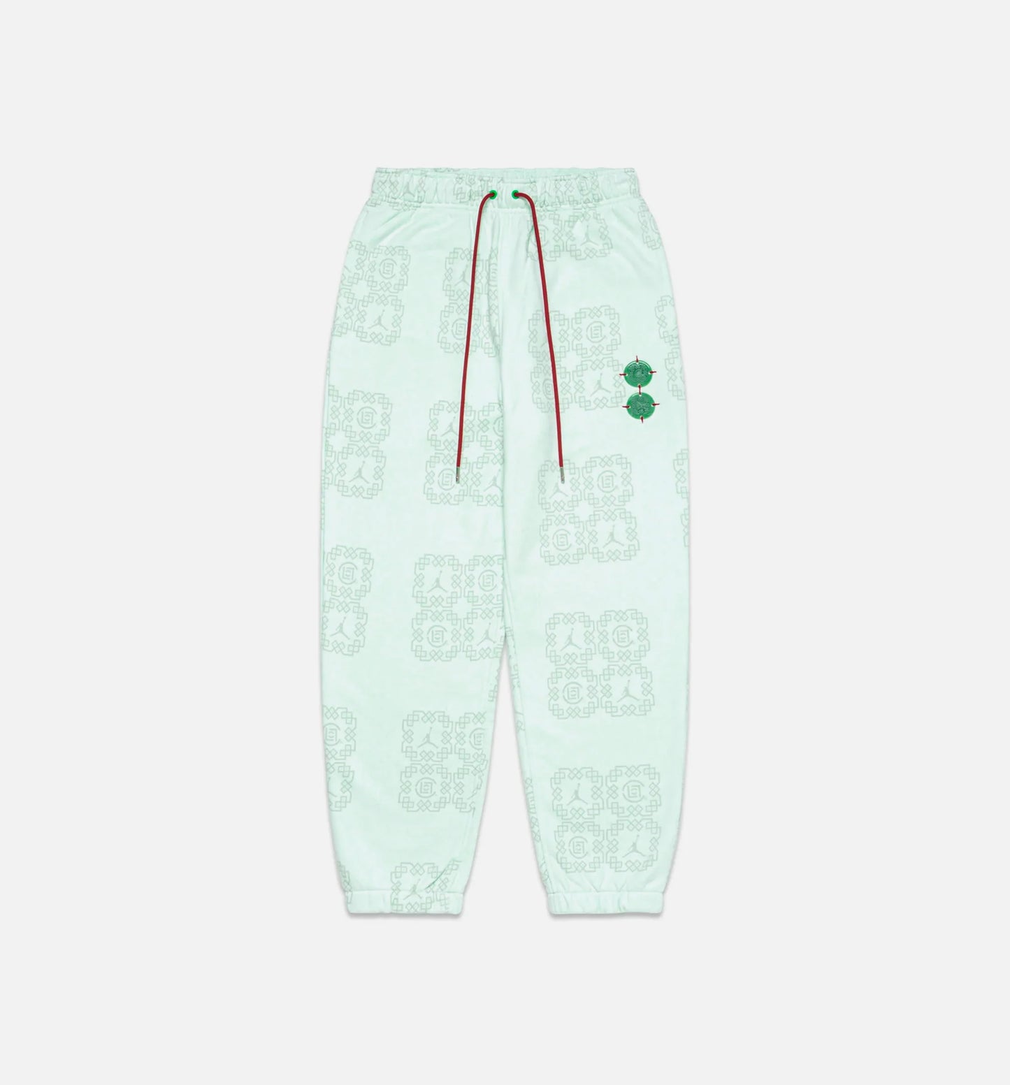 Jordan x CLOT AOP Fleece Pant Mens Pants Green