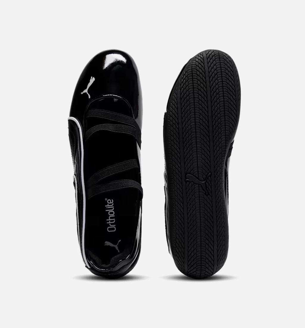 Speedcat Ballet Glossy Womens Lifestyle Shoe Black Glossy