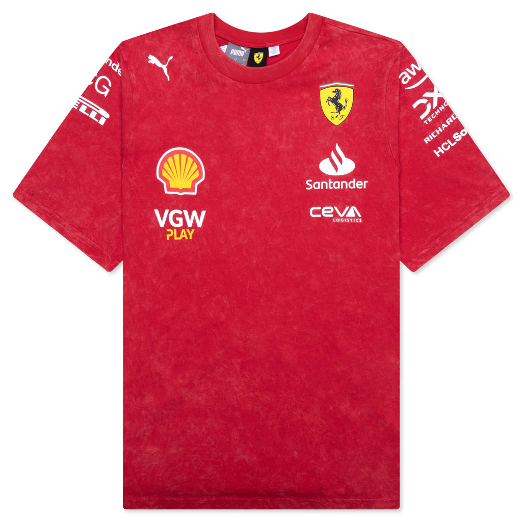 SF Desert Sun Team Replica Tee Rosso Corsa