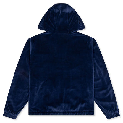 adidas Originals x Wales Bonner Velour Track Jacket Collegiate Navy