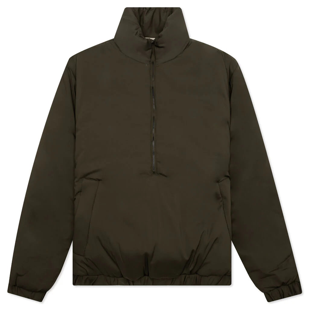 Nylon Puffer Jacket Off Black