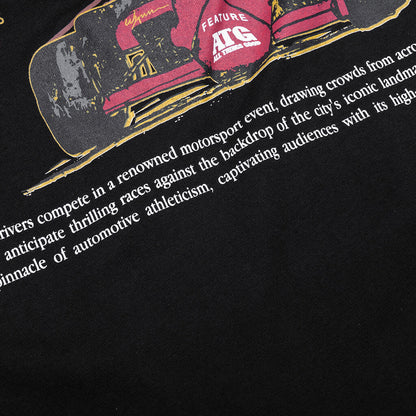Motion Trail Tee Black