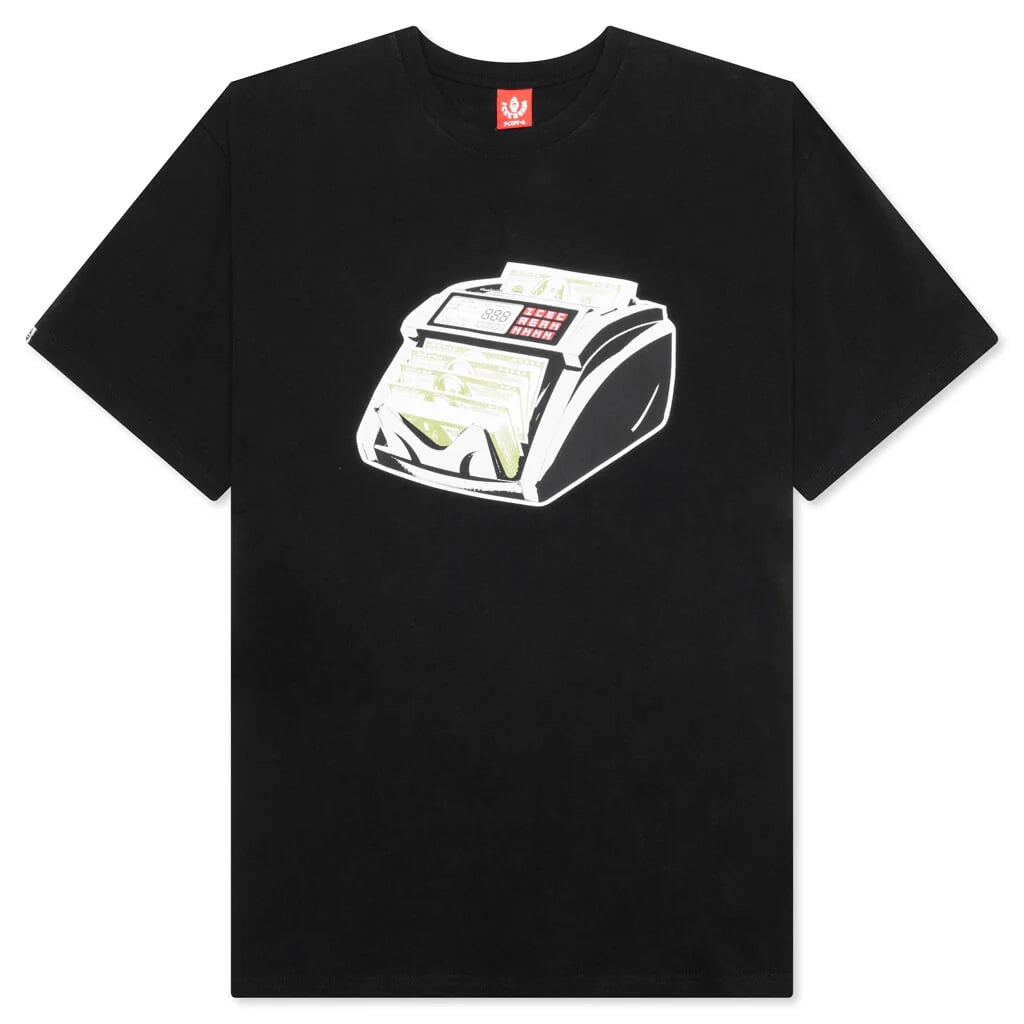 Count Em S S Tee Black
