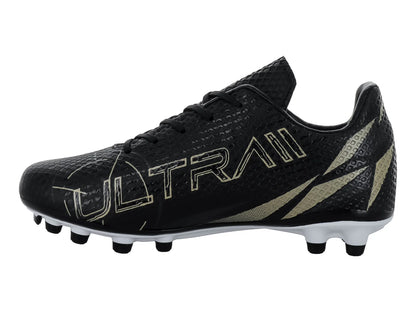 Tenis de Fútbol Furia 1023 Negro Oro para Niño