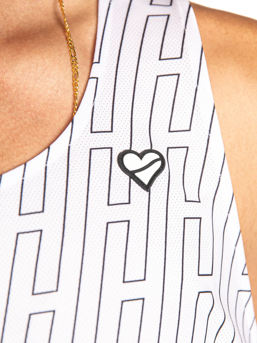 Heartbreak Mens Monogram Singlet