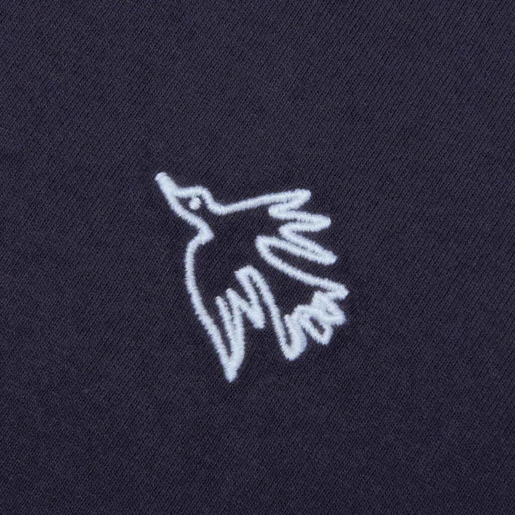 Yarn Bird T Shirt Blue