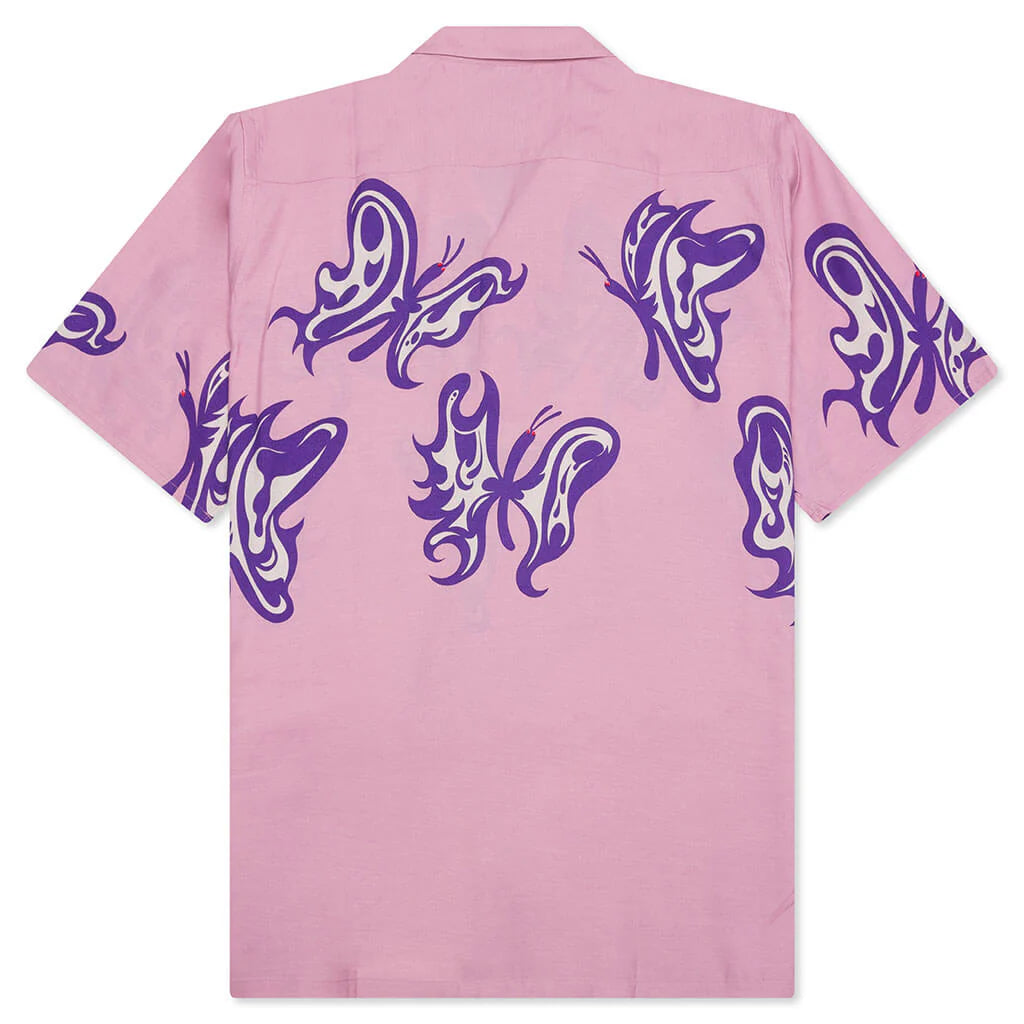 Needles x Kae Tanaka Kt Papillon S S One Up Shirt Old Rose