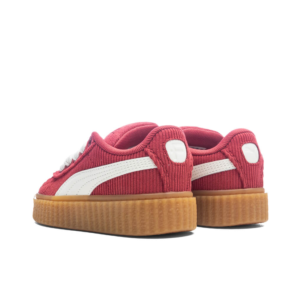 Puma x Fenty Creeper Phatty Corduroy PS Club Red Warm White Gum