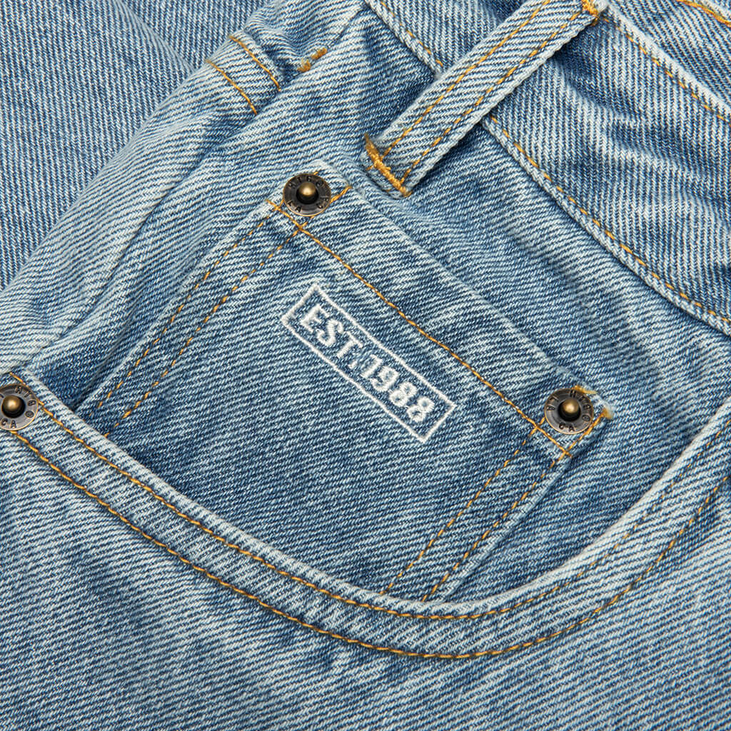 Frayed Edge 11 Denim Bermudas Indigo