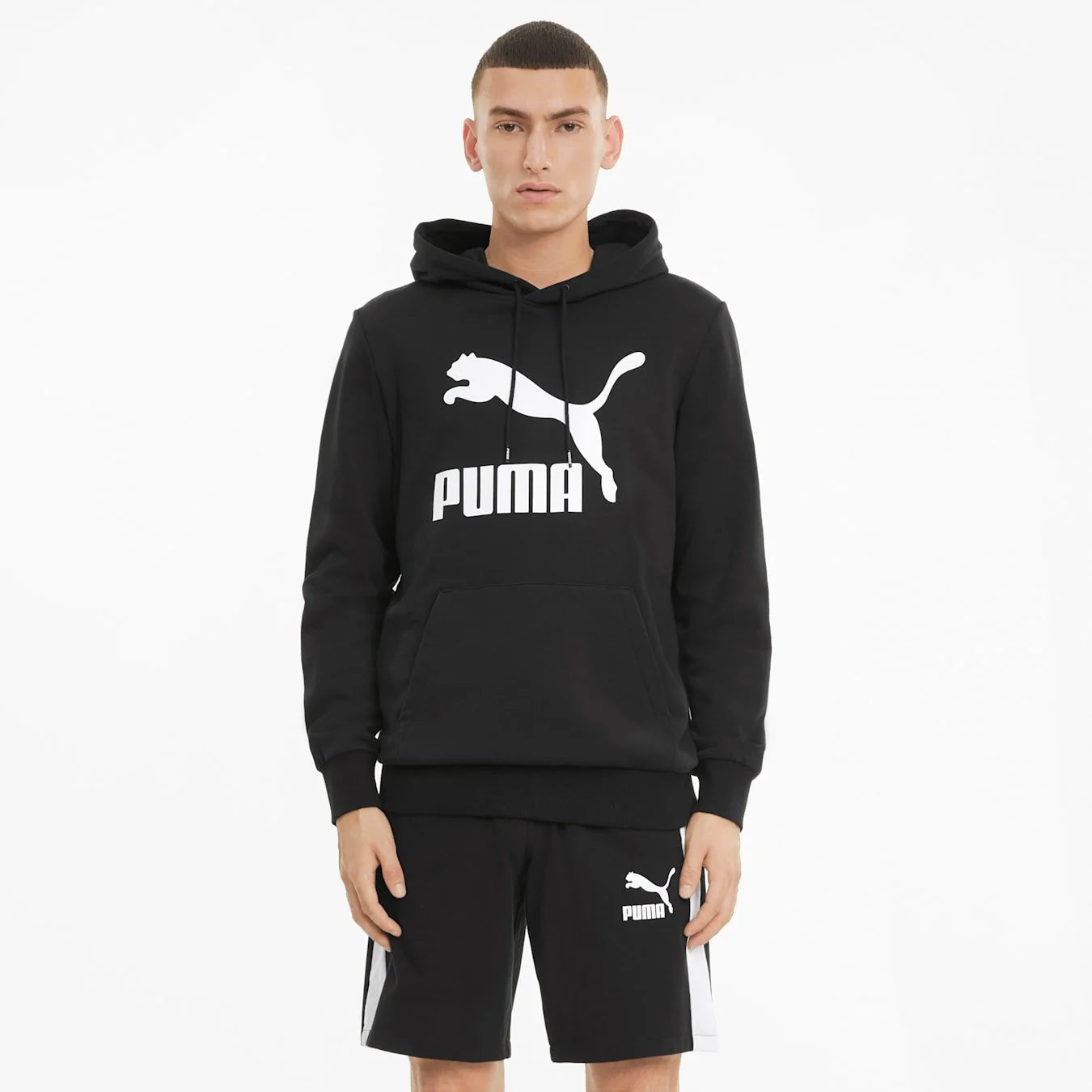 PUMA Classics Logo Hoddie Black