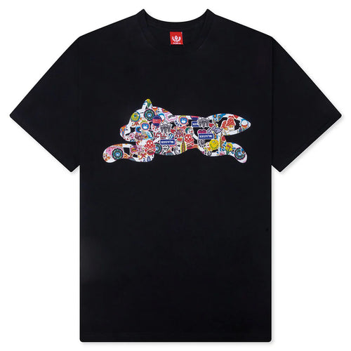 Stickers S S Tee Black