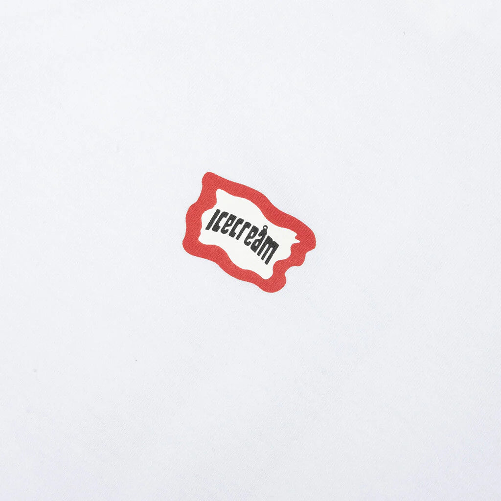 Money Pop S S Tee White