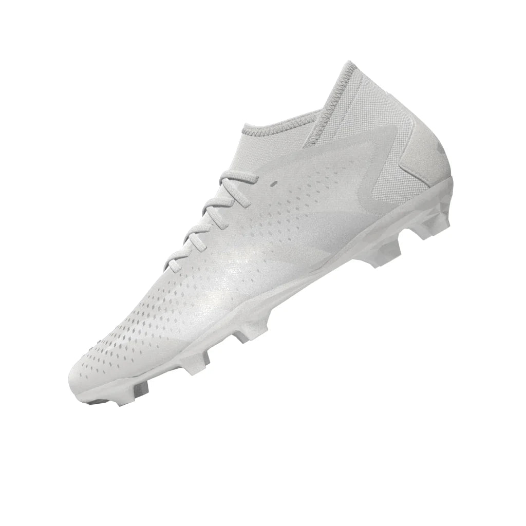 adidas Predator Accuracy3 FG Firm Ground Soccer Cleats White Black