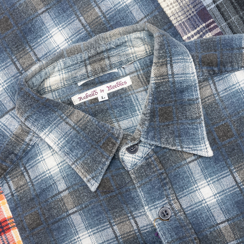 7 Cuts Flannel Shirt Assorted