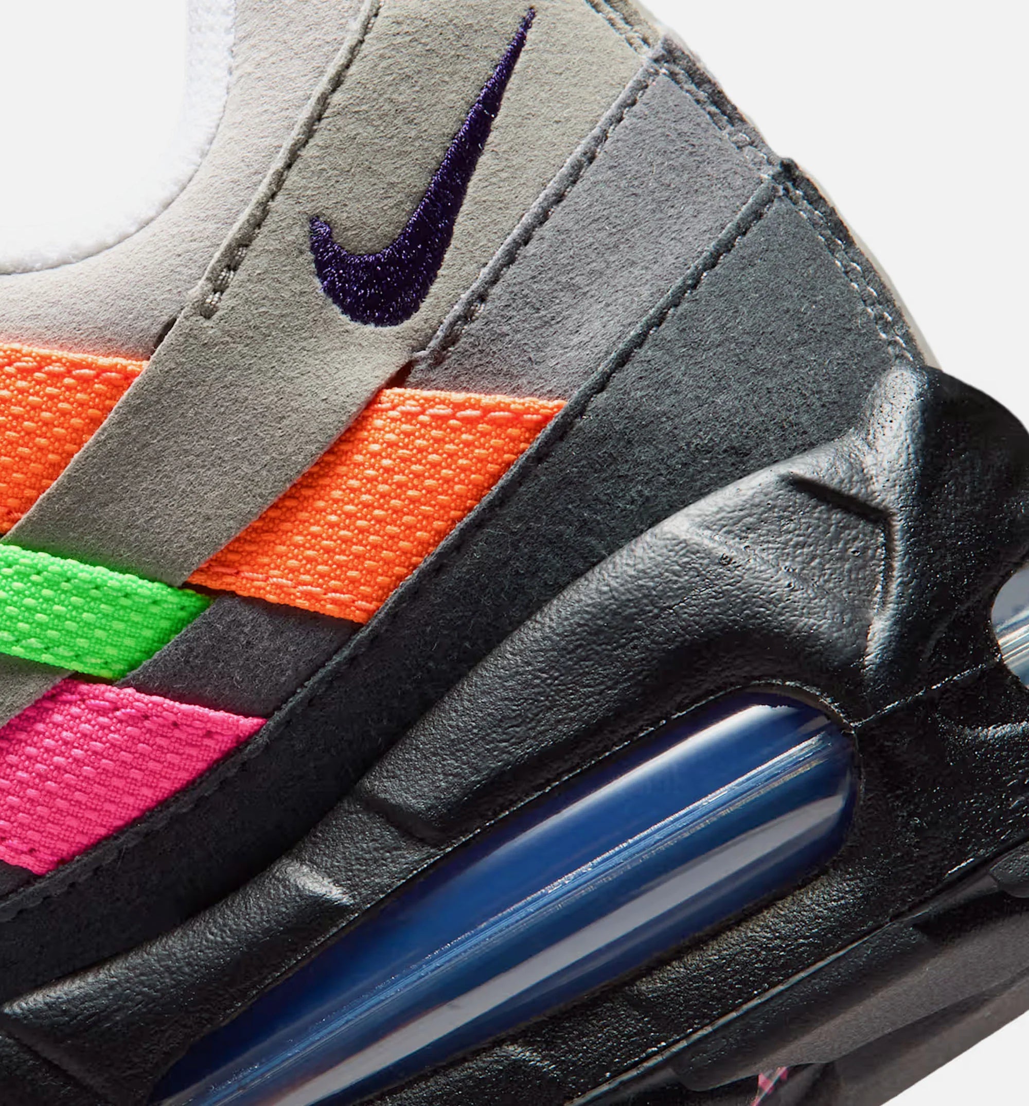 Air Max 95 Big Bubble Hyper Pink and Green Strike Mens Lifestyle Shoe Hyper Pink Green Strike
