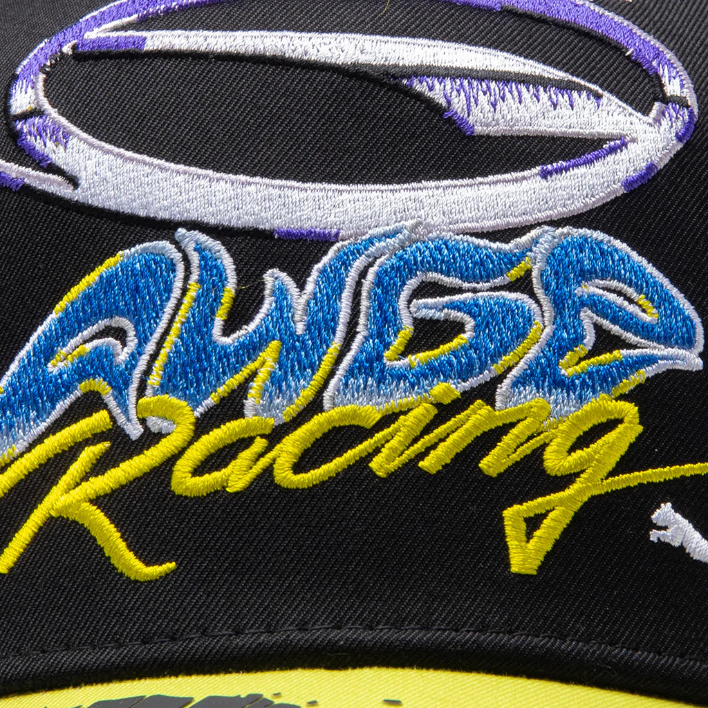 Puma x AAP Rocky AWGE Racing Cap Black Lime Sheen