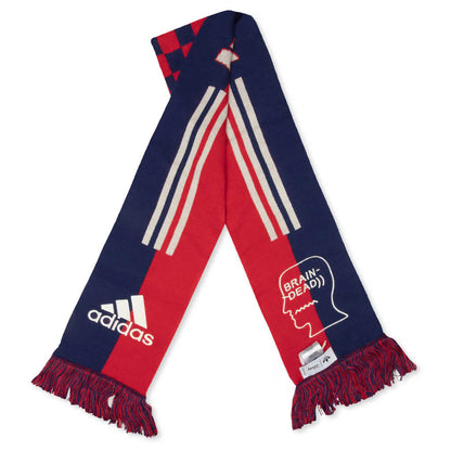 adidas Originals x Brain Dead by Disney Bandana Scarf Better Scarlet Victory Blue