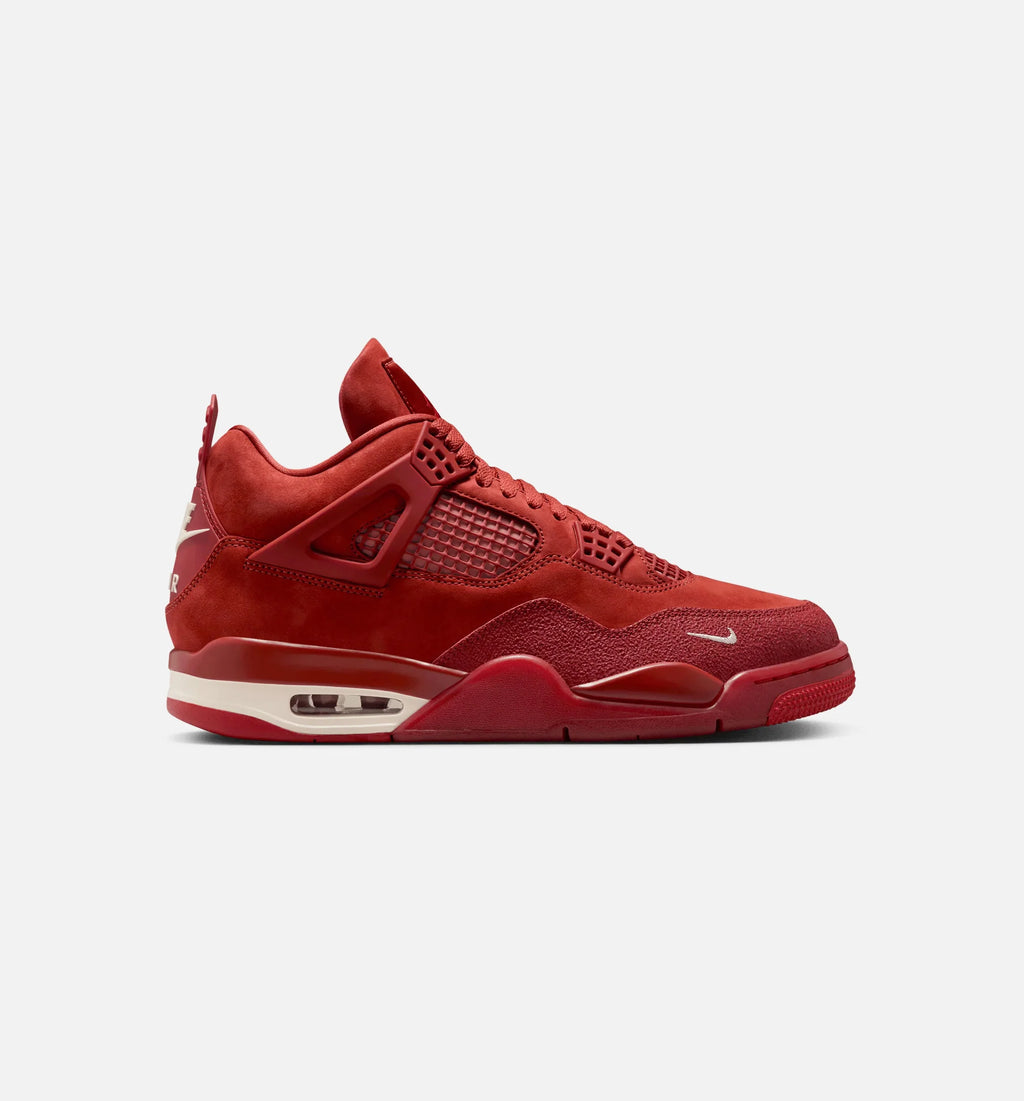 Nigel Sylvester x Air Jordan 4 Brick By Brick Mens Lifestyle Shoe Firewood Orange Sail Cinnabar Limit One Per Customer