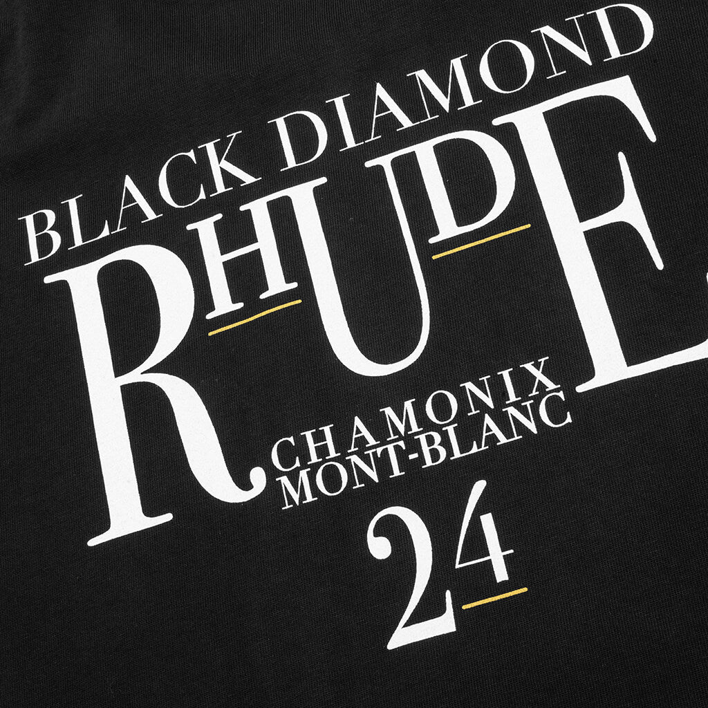 Black Diamond Tee Vintage Black