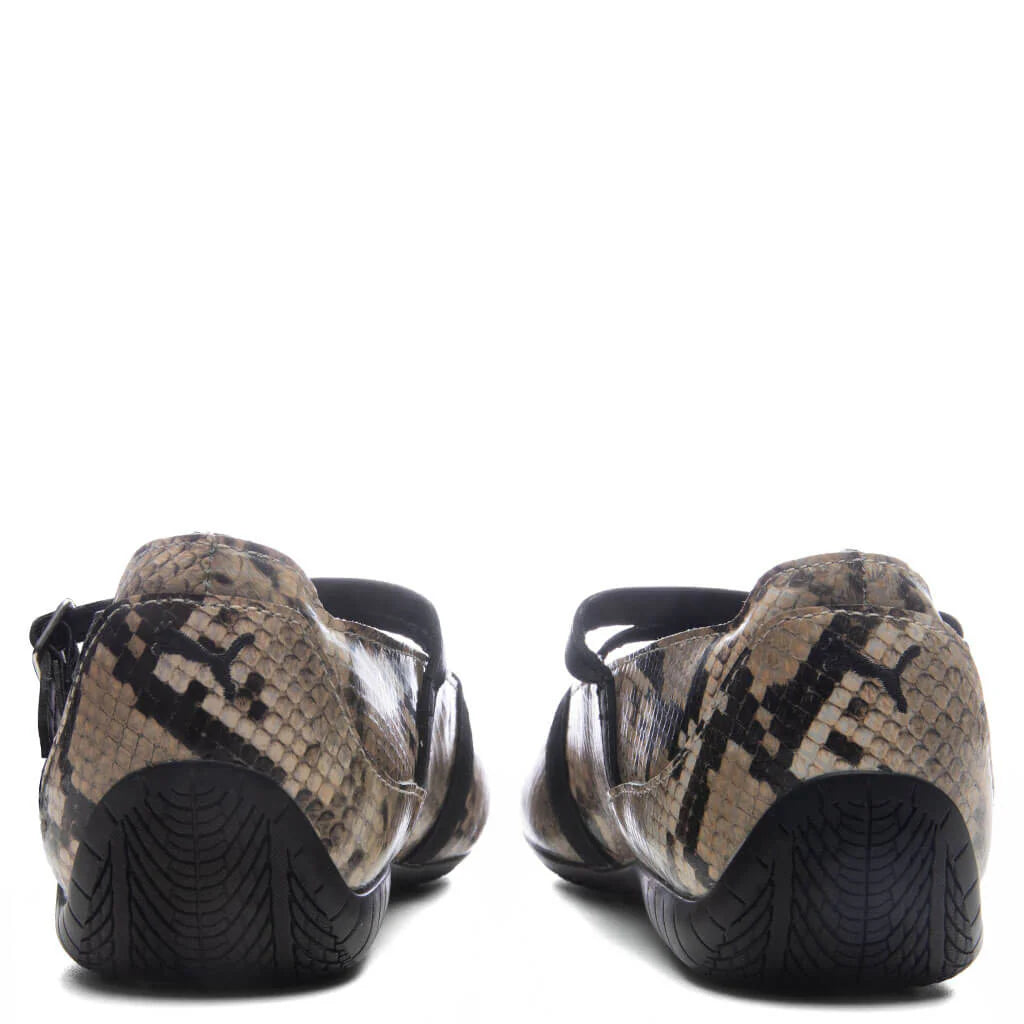 Womens Speedcat Ballet Snake Puma Black Vapor Gray