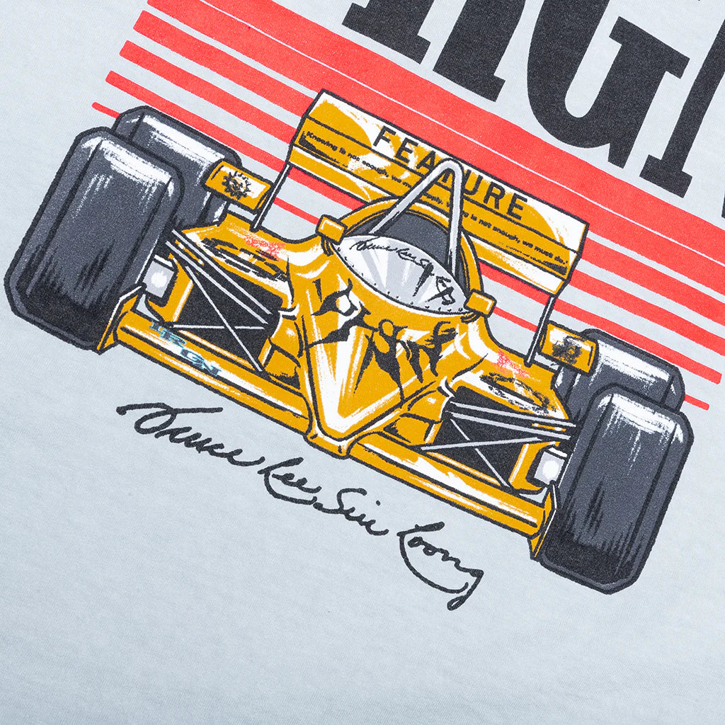 Feature x D R G N Formula Tee Vintage Silver