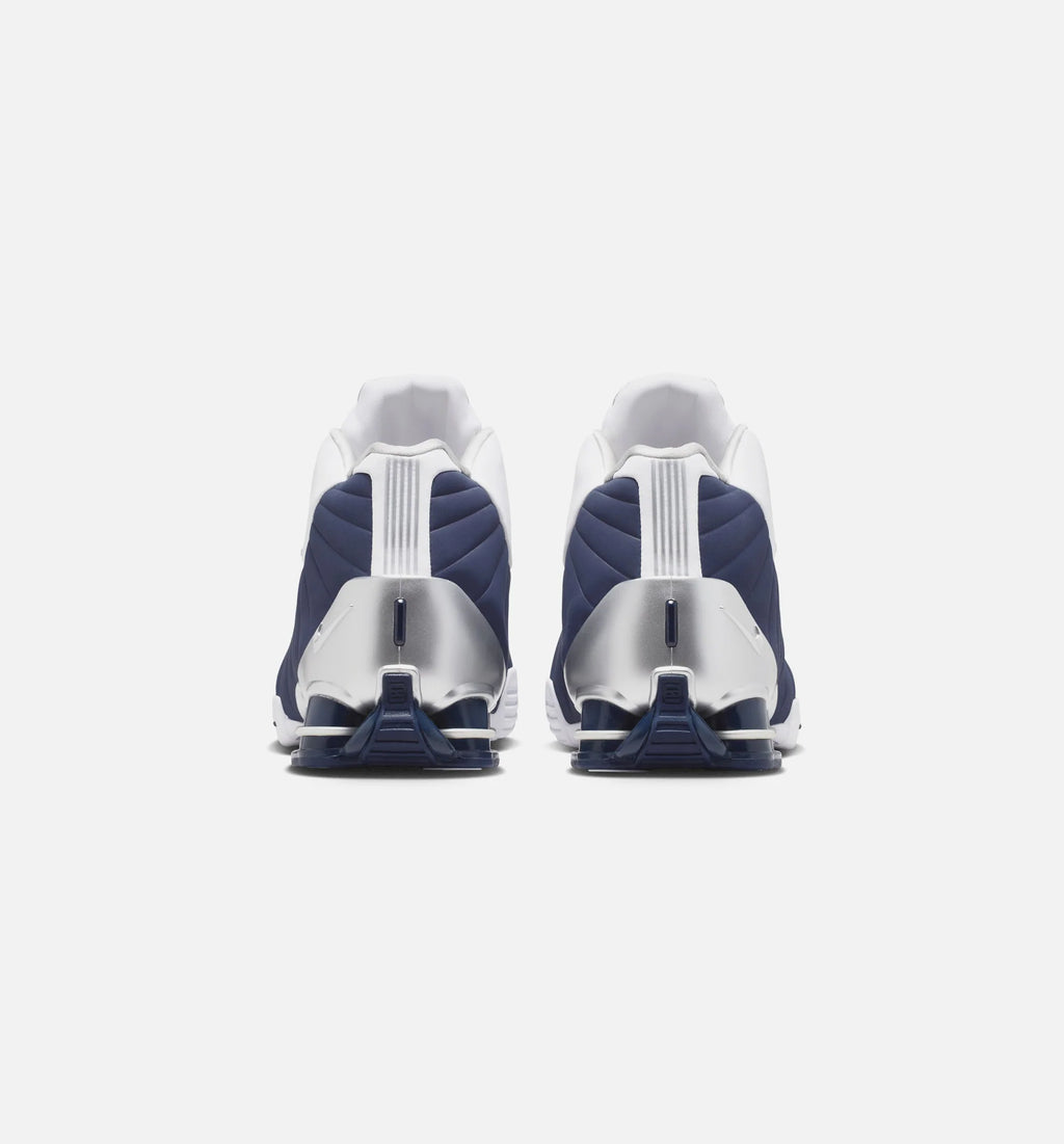 Shox BB4 Olympic Mens Lifestyle Shoe White Midnight Navy Metallic Silver