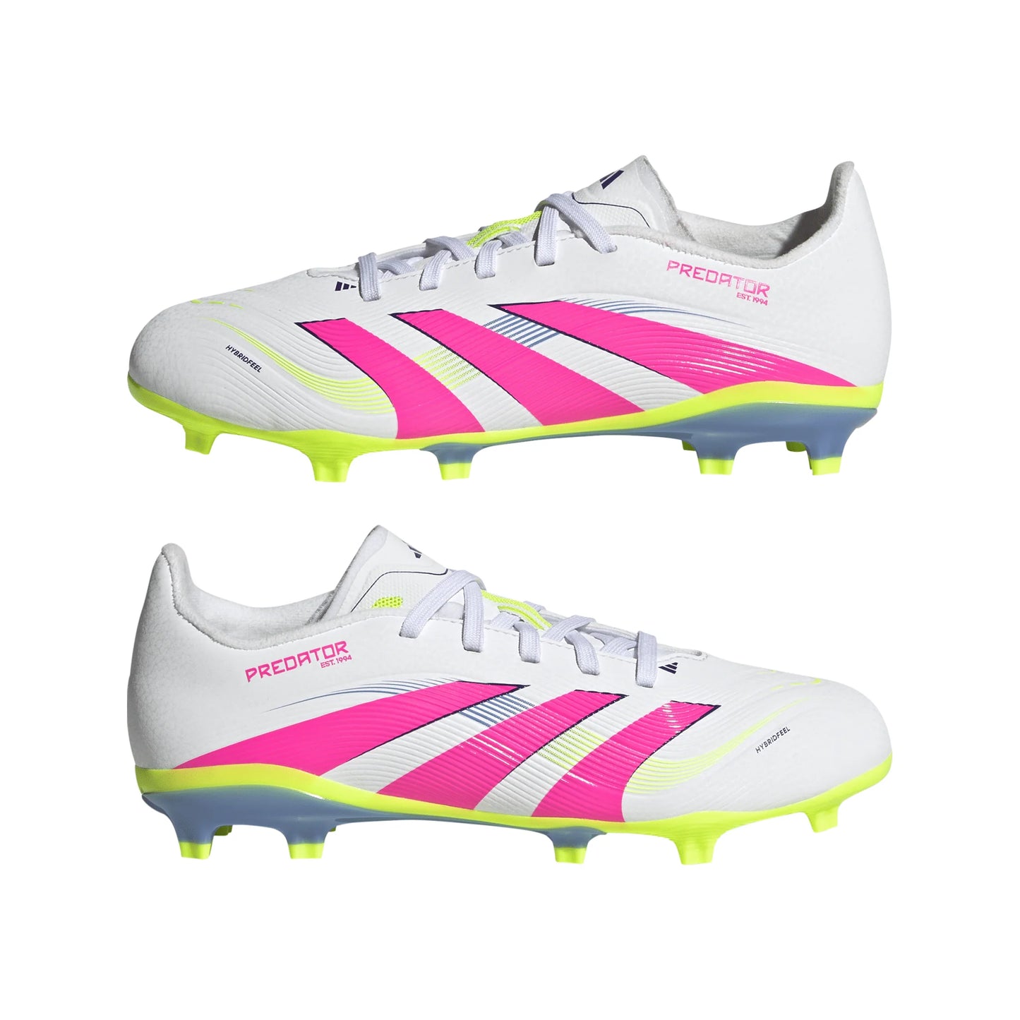 adidas Predator League Firm Multi Ground Boots Junior White Pink