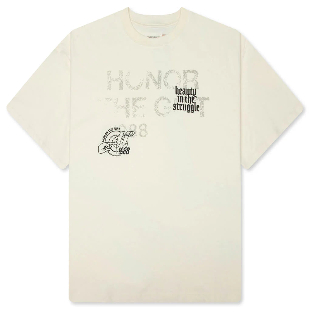 Beauty In The Struggle S S Tee White