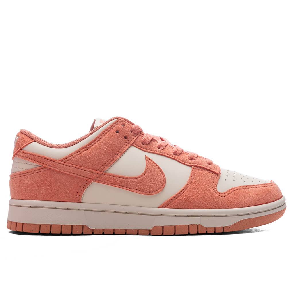 Womens Dunk Low Soft Pear Apricot Agate White