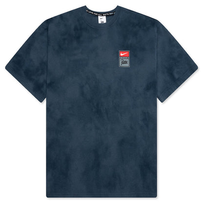 Nike x Patta T Shirt Squadron Blue Deep Ocean Dark Obsidian