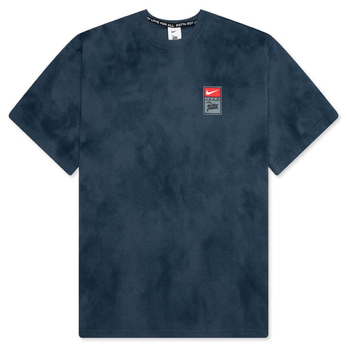 Nike x Patta T Shirt Squadron Blue Deep Ocean Dark Obsidian