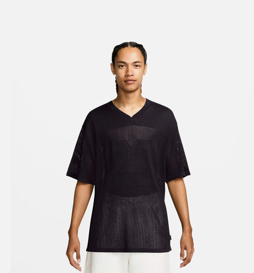Knit Football Mens Jersey Off Noir Dark Smoke Grey