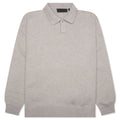 Essentials Knit Polo Core Heather