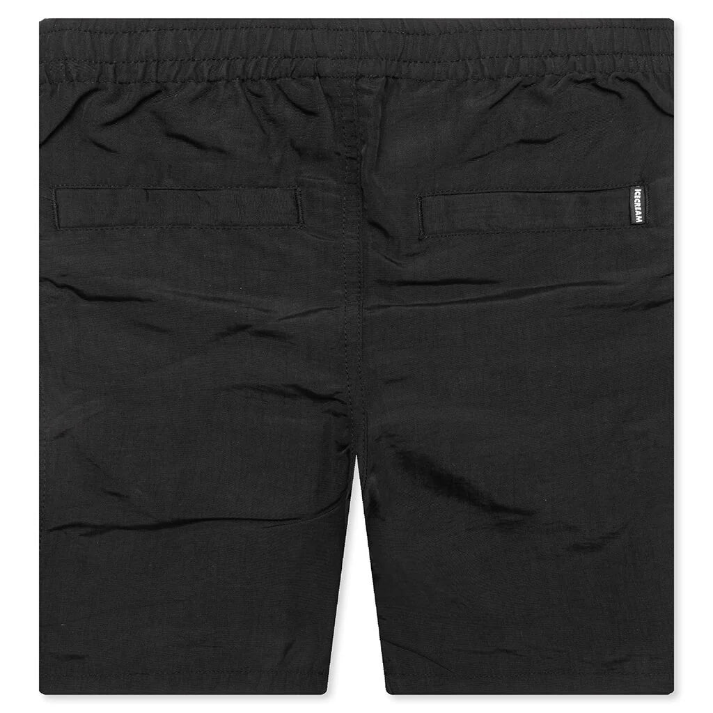 Kids Game Over Shorts Black