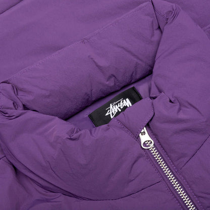 Nylon Down Puffer Purple