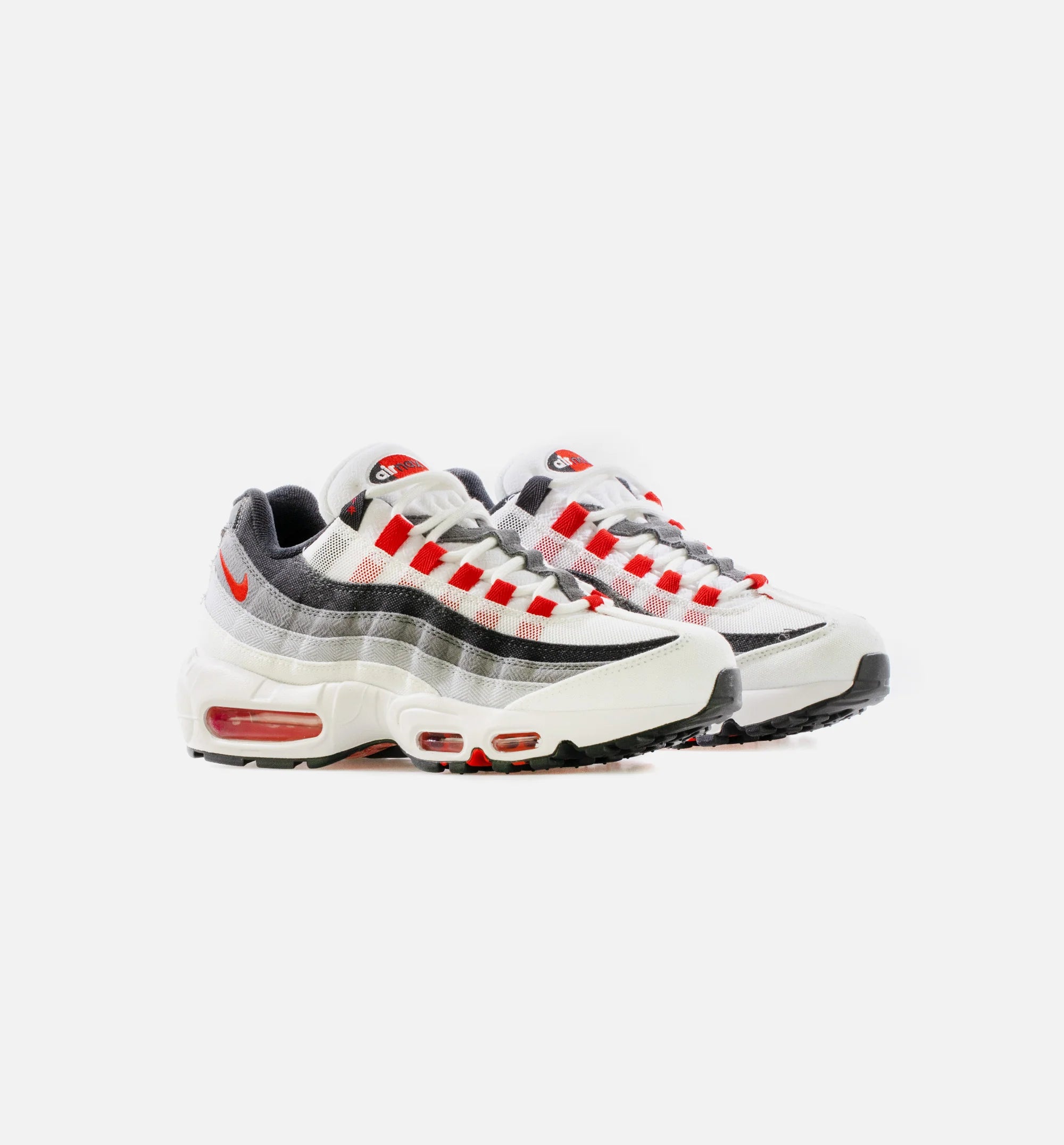Air Max 95 Japan Mens Running Shoe Summit White Off Noir Light Smoke Grey Chile Red