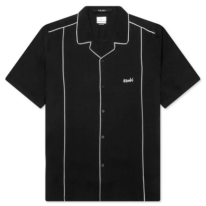 Downtown Resort S S Shirt Black