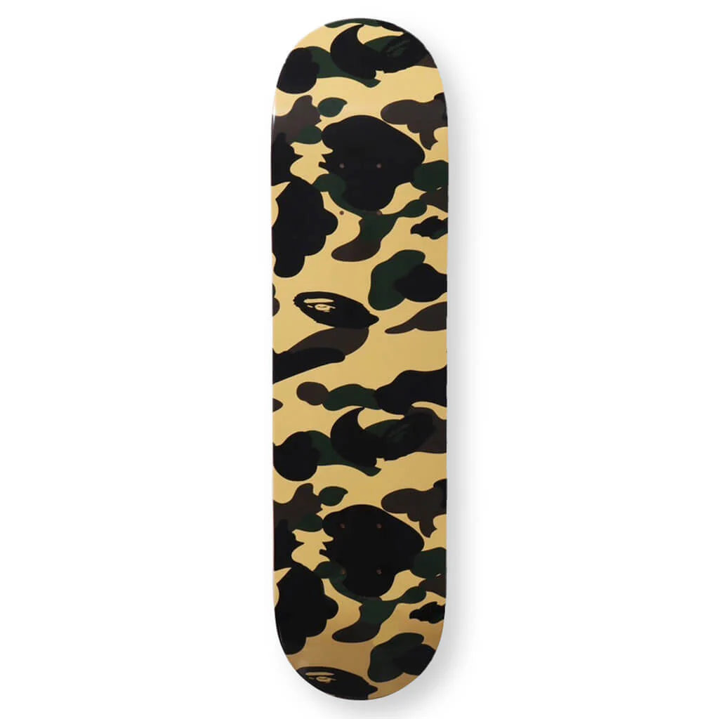 1st Camo Skateboard Yellow