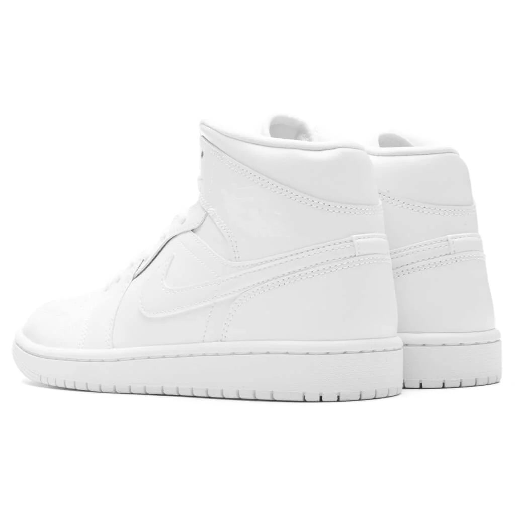 Womens Air Jordan 1 Mid White