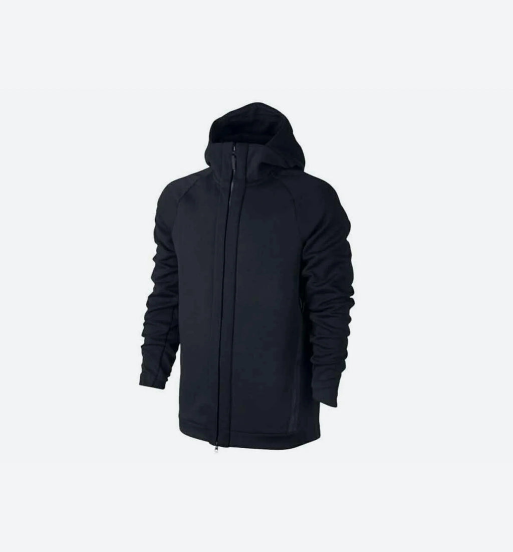 Tech Fleece Zip Hoodie Mens Black