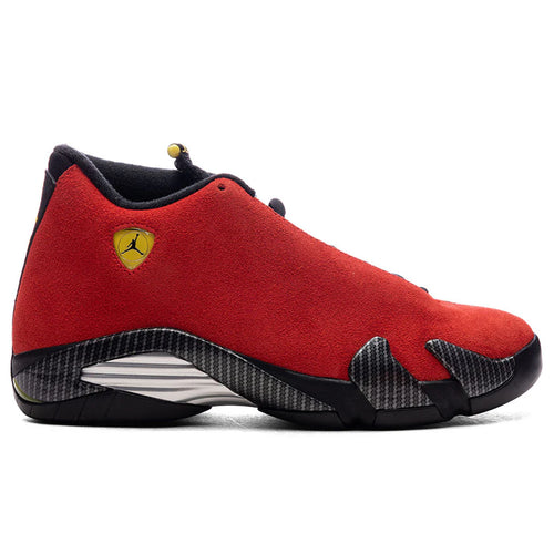 Air Jordan 14 Retro Ferrari Challenge Red Vibrant Yellow Black